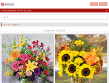 Tablet Screenshot of boesen.com